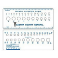 French Catheter Scale Template